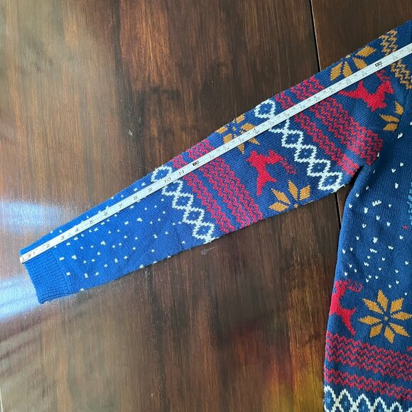 1(love) NASA Ugly Christmas Sweater-Captain! - Picture 7 of 11